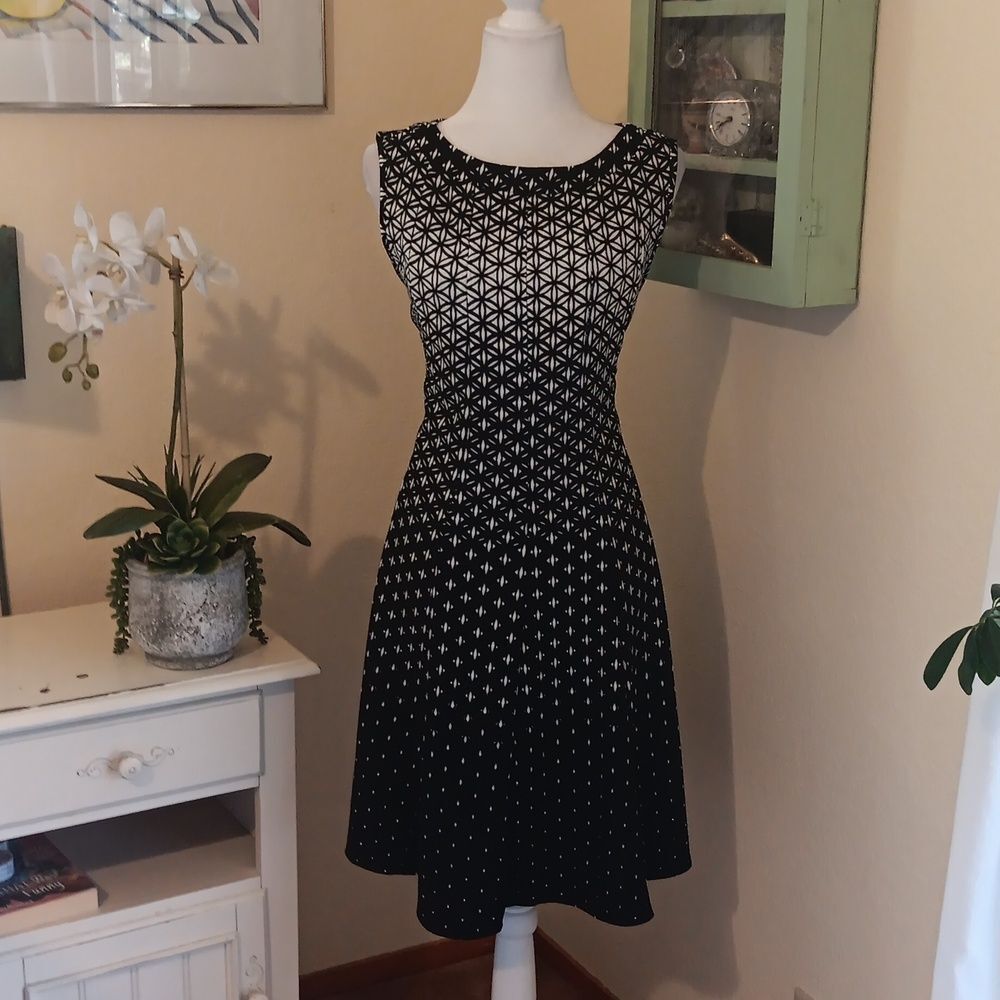 Hanni Fit And Flare Knit Dress